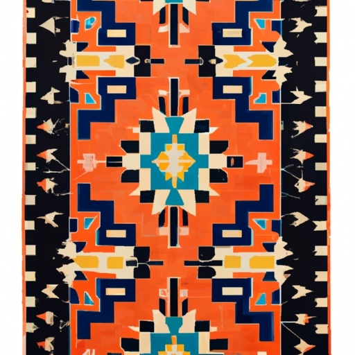 Bold Southwestern Style Rug for Home