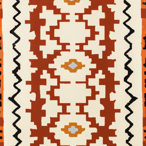 Native Southwestern Design Rug For Home