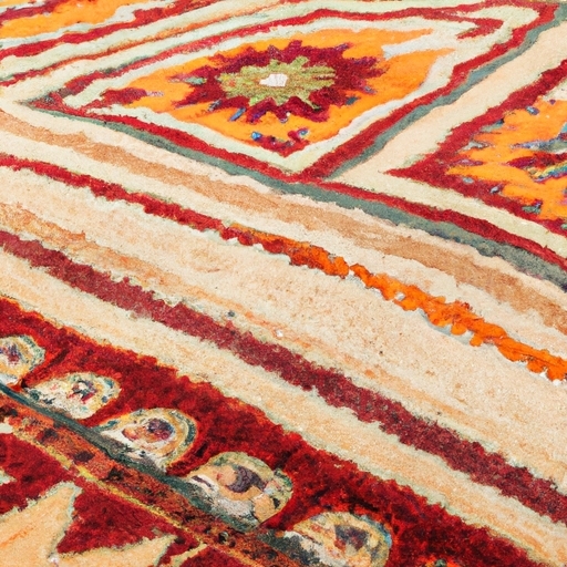 Unique Ethnic Southwestern Floor Rug