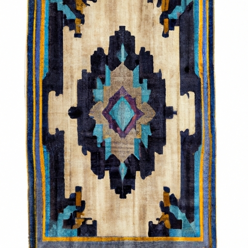 Natural Handcrafted Southwestern Home Rug