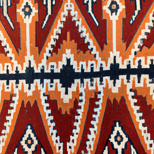 Vintage Southwestern Floor Rug