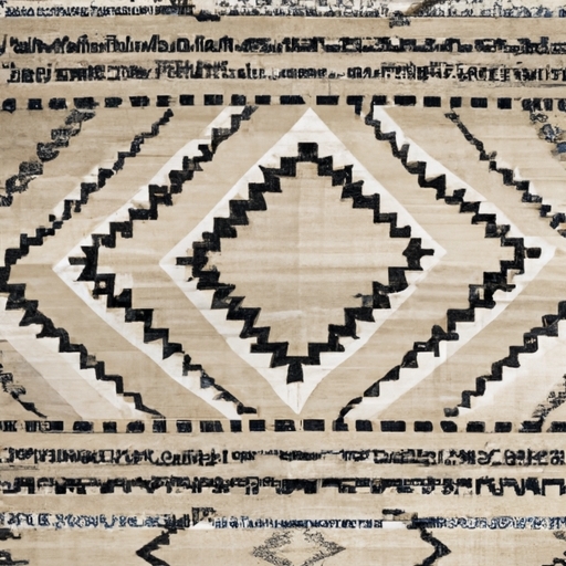 southwest aztec print rug