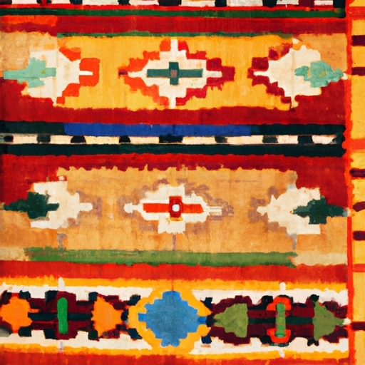 southwestern throwing rugs