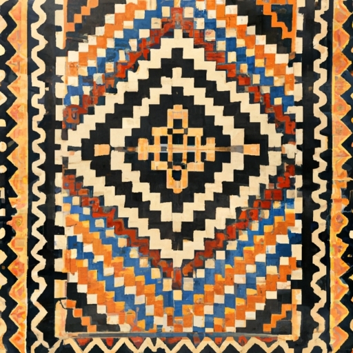 synthetic southwest floor Rug